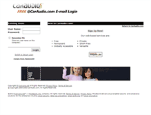 Tablet Screenshot of freemail.caraudio.com